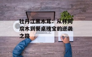 牡丹江黑木耳：从林间腐木到餐桌瑰宝的逆袭之路