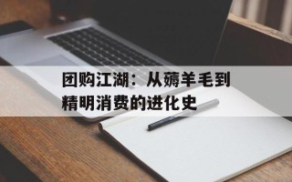 团购江湖：从薅羊毛到精明消费的进化史