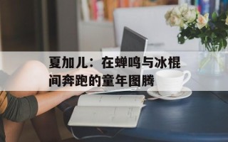 夏加儿：在蝉鸣与冰棍间奔跑的童年图腾