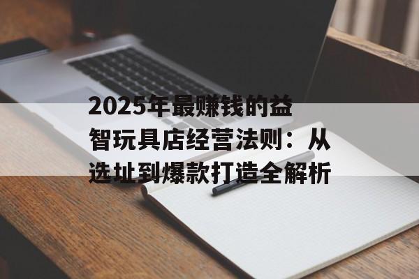 2025年最赚钱的益智玩具店经营法则：从选址到爆款打造全解析-第1张图片-